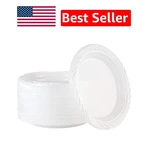 Versatile 100 Count 6-INCH White Disposable Plates Ideal For Desserts & Events New. Price: $20.89.