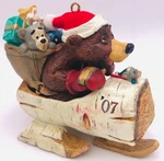 2007 Sledding Into Christmas Hallmark Ornament Nick And Christopher #4 Used. Price: $9.49.