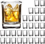 30 Pack Square Shot Glasses Set 2.2OZ Heavy Base Clear For Wedding Party Tequila New. Price: $33.89.