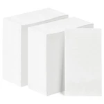 Bestvip Pack Disposable Paper NAPKINS,3-PLY White Dinner 400, New. Price: $53.34.