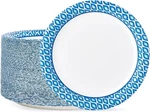 Muchii Paper Plates 10 Inch, 150 Count Soak And (pack Of 1), Blue New. Price: $45.45.