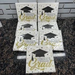 Lot Of 7 Congrats Grad Napkins 16 Count Each New Sealed Party Supplies. Price: $12.00.