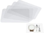 Thstheaven Clear Mats,translucent Plastic Set For Dining Tabl... New. Price: $10.86.