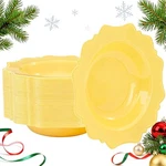 Colosus Yellow Disposable Bowls 12OZ Fancy Shatterproof Dinnerware 60CT Party New. Price: $17.97.