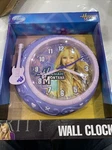 New In Box Disney Hannah Montana Guitar Wall Clock Bedroom Purple Girl Nib Miley. Price: $20.00.