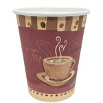12 Oz Disposable Paper Cups Coffee Bean Design For Cold/hot Drinking Tea New. Price: $35.68.
