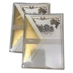 Caspari Invitations Wine Vineyard 16 Total Cards W/ Gold Foil Envelopes -2 Boxes Open. Price: $24.99.
