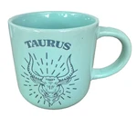 Coffee Mug Cup Taurus Dependable Kind Independent Green Mint Wild Sage 3/4" Used. Price: $59.99.