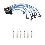 Ngk Wire Set & Laser Iridium Spark Plugs Kit For Ranger Sable Taurus 3.0 V6 New. Price: $126.95.