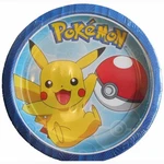 Pokemon Core Pikachu Dessert Cake Plates Birthday Party Supplies 8 Per Package New. Price: $5.49.