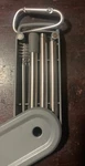 Dash Super Straw Stainless Steel Magnetic Reusable With Carrying Case Open. Price: $5.99.