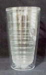 Tervis Clear Double Walled Insulated Tumbler 16 Oz. Used. Price: $12.00.