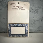 Caspari Place Cards Original Design Chinoiserie 10 Ct Pkg Table Cor New Nos. Price: $11.05.