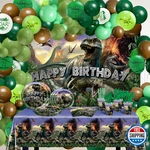 Lecheme Dinosaur Birthday Decorations 280 Pcs Backdrop Plates Tableware For 24 New. Price: $53.95.
