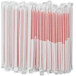 Durahome Striped Plastic Individually 8" Classic Straws, Stripes New. Price: $28.72.