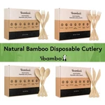 Ibambo 100% Bamboo Utensils - Assorted Cutlery Disposable Reusable New. Price: $69.97.