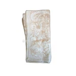 Now Designs Champagne Jacquard Floral Cotton Dinner Napkin Set Of 6 Pre-owned. Price: $21.60.