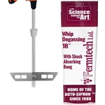 Fermtech 18" Stainless Steel Degassing Whip Stirrer Wand With Paddle For... New. Price: $24.56.
