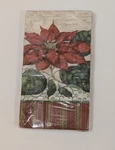 Creative Papers Gibson 16 Ct 3-PLY Guest Napkins Poinsettia Christmas New. Price: $12.00.