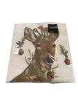 Ppd "christmas Princess By Vicki Sawyer" Paper Cocktail Napkins Deer Animal 20CT New. Price: $16.00.