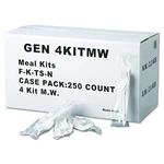 Gen Medium Weight Plastic Fork, Knife, Spoon And Napkin Cutlery Kit White 250 New. Price: $29.95.