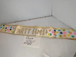 Amscan Party Time Light Up Sash/ 3 Per Pack New. Price: $14.00.