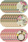 Talking Tables Pack Of 24 Alice Wonderland Themed Disposable Paper Plates New. Price: $15.18.