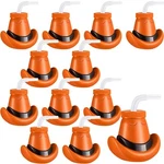 Amyhill Cowboy Hat Cups With Lids And Straws 12 Oz Plastic Fo... New. Price: $83.88.