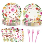 Tropical Luau Party Tableware Supplies, Inch Aloha WHITE-9IN New. Price: $19.98.