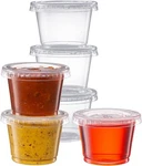 1 Oz Plastic Clear Souffle Disposable Portion Cups With Lids Cup,drinks Bpa Free New. Price: $15.75.
