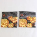 Lot Of Designware Jack-o-lantern Luncheon Paper Napkins 20 Pieces Ply Open. Price: $14.09.