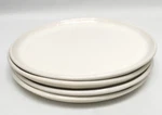 4 Looks Like White Ceramic Handmade Porcelain Textured Salad Plates 8 New. Price: $120.00.