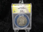 1825 Bust Half Dollar Silver Coin Anacs Fine Details F12 Nice Graded. Price: $108.97.