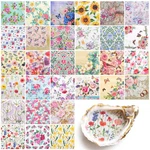 Natnarr 30 Pack Decoupage Napkins, Styles Assorted Floral 13*13IN, Yellow New. Price: $13.35.