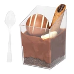 Ilyapa 3OZ Plastic Dessert Cups - 100 Pack Mini With Spoons Small New. Price: $48.89.