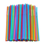 200 Pcs Colorful Plastic Flexible STRAWS.(0.23'' Diameter And 10.2" Long) New. Price: $15.67.