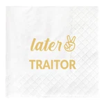 Joyiou Later Traitor Cocktail Napkins, Going Away Party Decorations Gift For ... New. Price: $18.52.