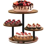 Nanxitu 4 Tier Tower Stands For 50 CUPCAKES,360 Rotatable Round ... New. Price: $41.69.