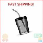 Bluepolar 13OZ/400ML Tumbler Water Glass, Bottle With Straw And Lid Sealed New. Price: $18.46.