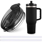 40 Oz Replacement Lid Yukon Fit Forty Tumbler With Handle 2 In 1 Straw ... New. Price: $17.91.