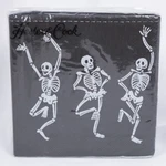 Nip Hester & Cook Skeleton Dance Black Cocktail Napkins (20 Ct Ea) Avail New. Price: $10.00.
