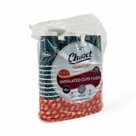 Chinet Comfort Insulated Cups And Lids Floral 16OZ 70-COUNT New. Price: $14.70.