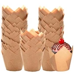 Natural Tulip Cupcake Liners For Baking 200 Cups, Unbleached Parchment Paper ... New. Price: $17.82.