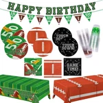 Football Birthday Party Decorations Kit For 24: Supplies Set W... New. Price: $31.66.