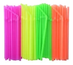 Alink 500-PCS Neon Colored Flexible Drinking Straws Plastic Disposable New. Price: $16.99.