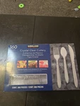 Kirkland Signature Cutlery, Clear, 360-COUNT New. Price: $34.99.