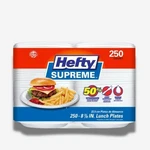 Hefty Supreme Foam Disposable Lunch Plates, 7/8" (250 Ct.) New. Price: $26.89.