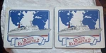 Vtg Queen Elizabeth Cunrad Royal Ship QE2 Souvenir Hot Plates Coasters 1980 Used. Price: $15.95.