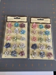 Michael S- Paper Flowers Pink Scrapbook Card Making Embellishments New. Price: $8.00.