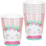 Floral Bunny Party Paper Drinking Cups 8PK Easter Tableware Decorations Brand. Price: $7.14.